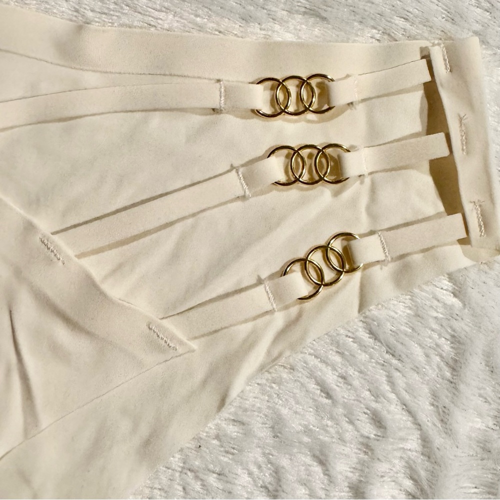 NEW Set of two different styles Bikini Bottom Gold Ring&Classic Strip Hipster